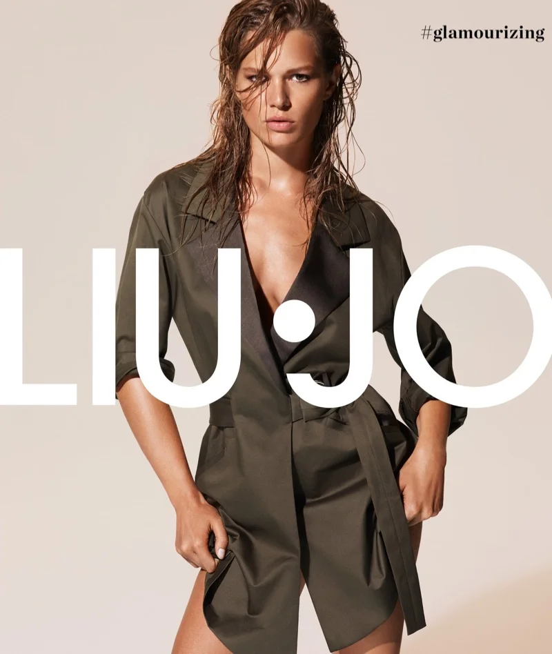 Anna Ewers Rocks Liu Jo glamourizing SS 2019 Campaign Lensed By
